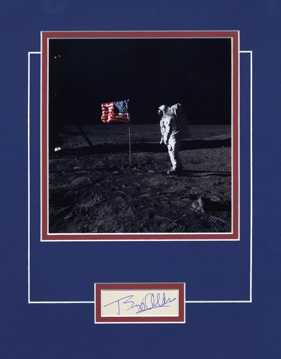 Buzz Aldrin autograph