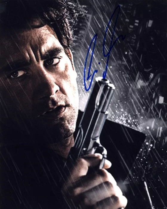 Clive Owen autograph