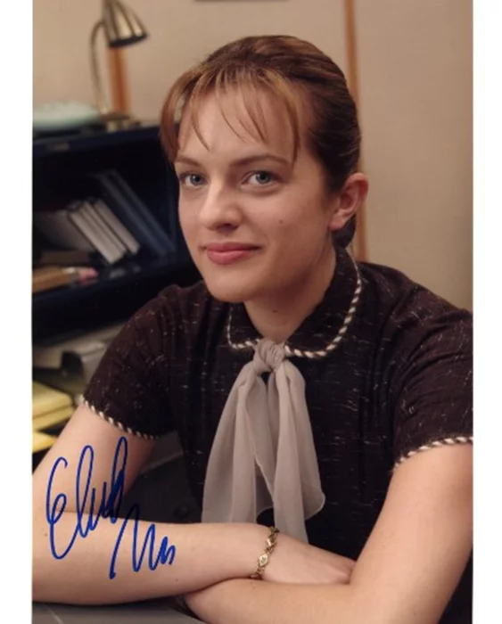 Elisabeth Moss autograph