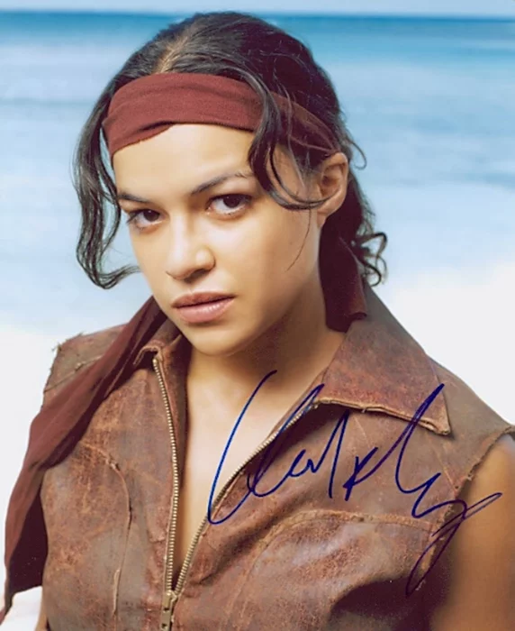 Michelle Rodriguez autograph