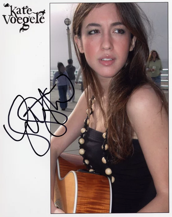 Kate Voegele autograph