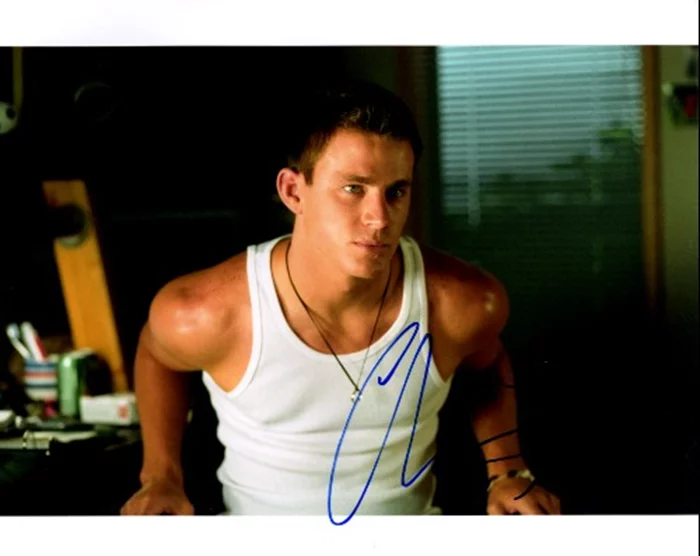 Channing Tatum autograph