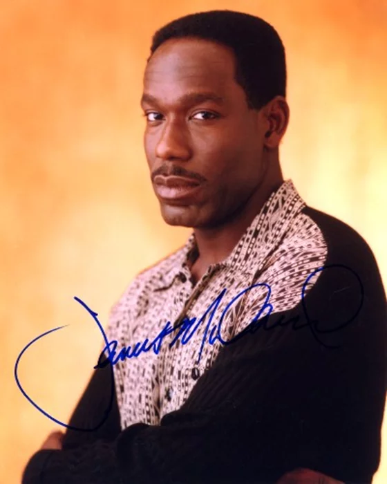 James McDaniel autograph