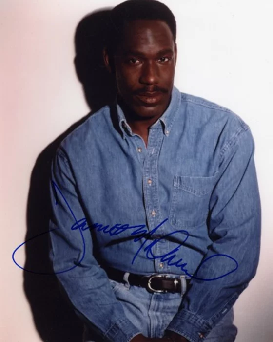 James McDaniel autograph