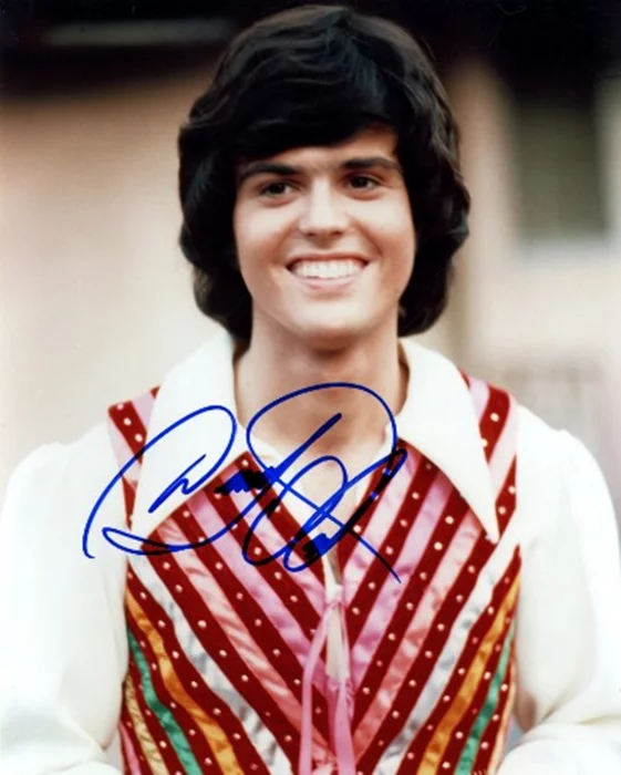 Donny Osmond autograph