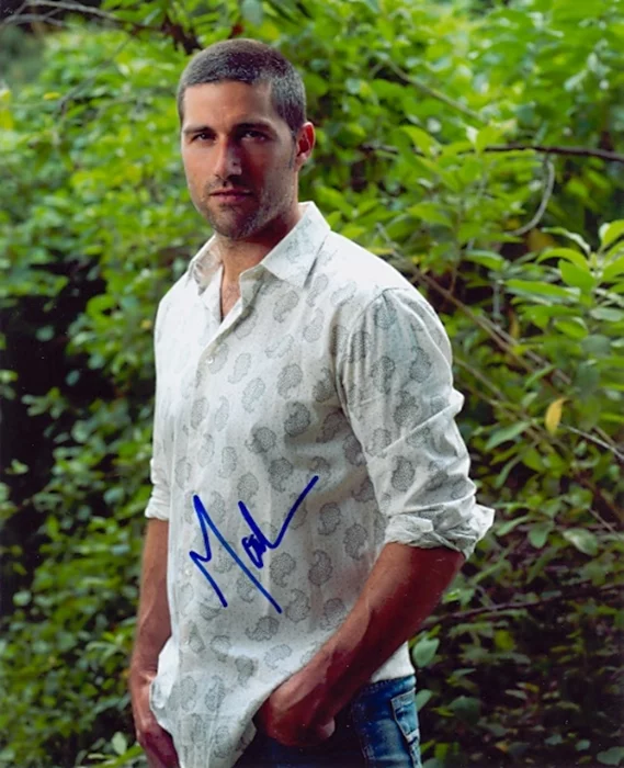 Matthew Fox autograph