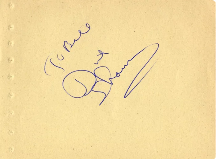 Dick Shawn autograph