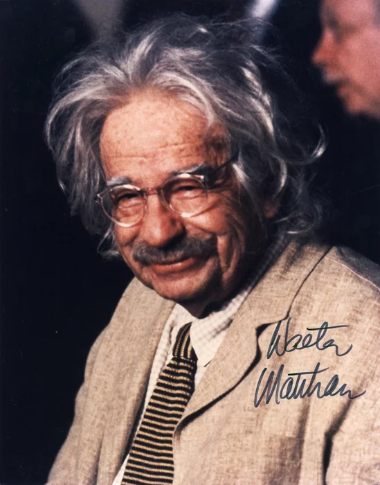 Walter Matthau autograph