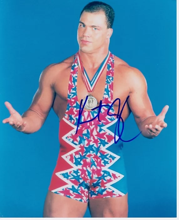 Kurt Angle autograph