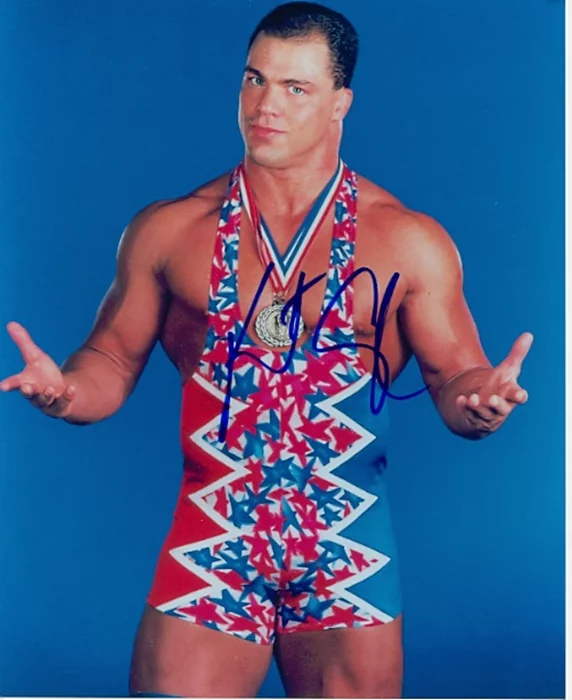 Kurt Angle autograph