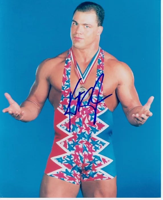 Kurt Angle autograph