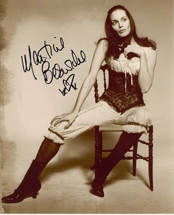 Martine Beswick autograph