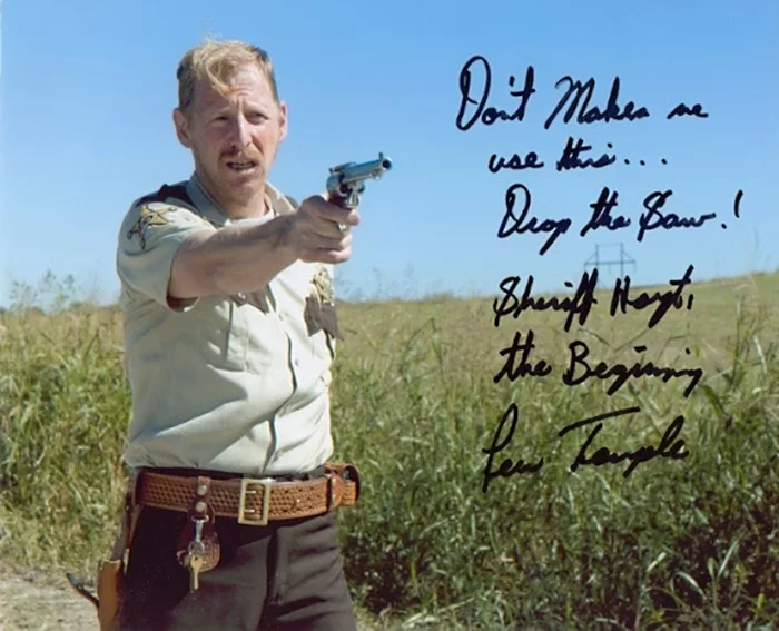 Lew Temple autograph