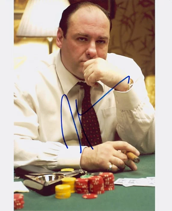 James Gandolfini autograph