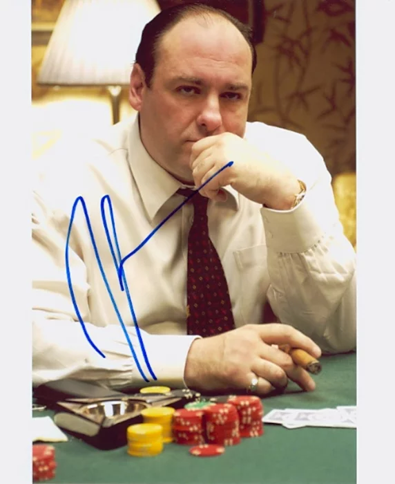 James Gandolfini autograph