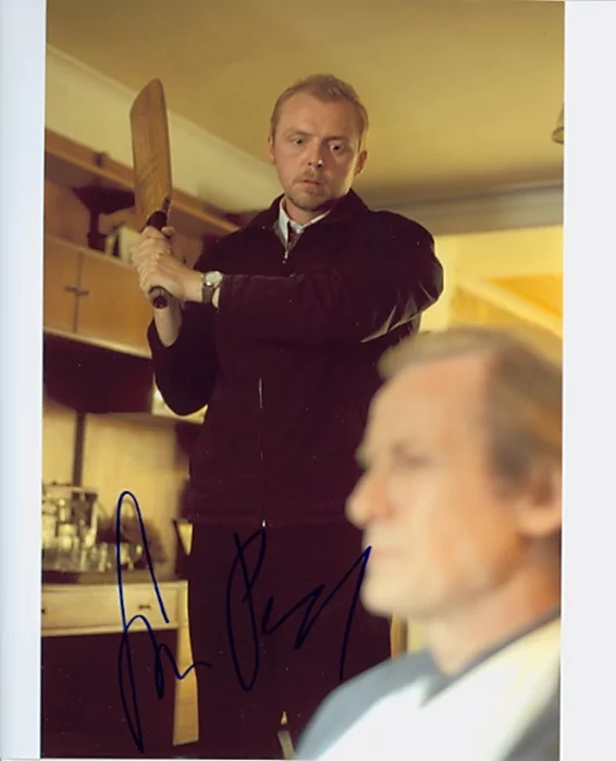 Simon Pegg autograph