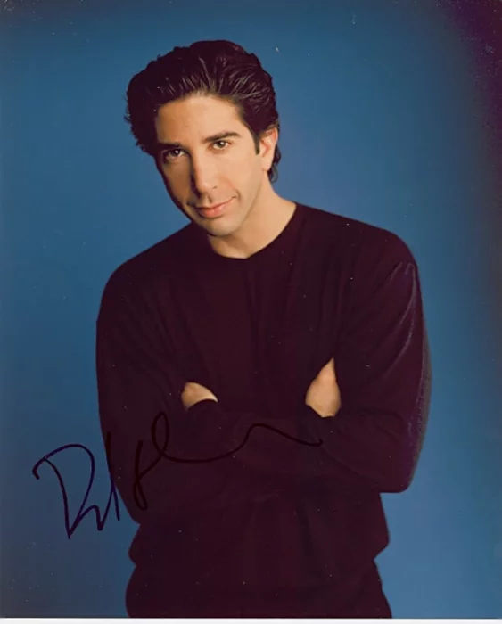 David Schwimmer autograph