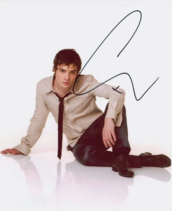 Ed Westwick autograph