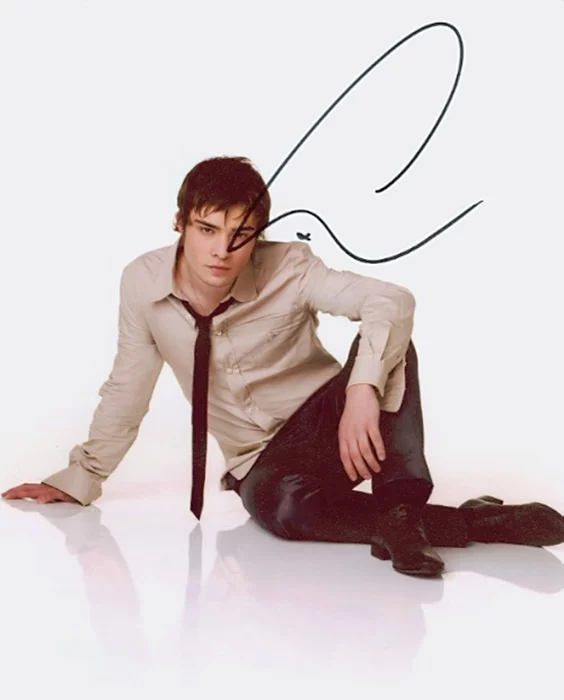 Ed Westwick autograph