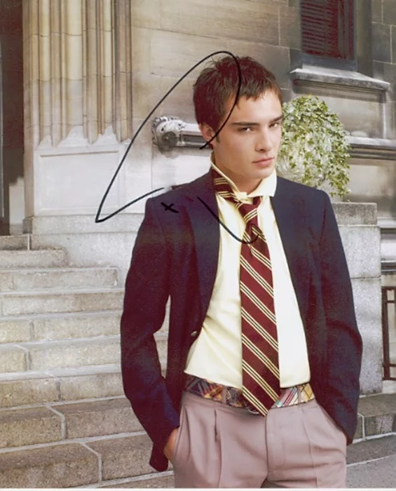 Ed Westwick autograph