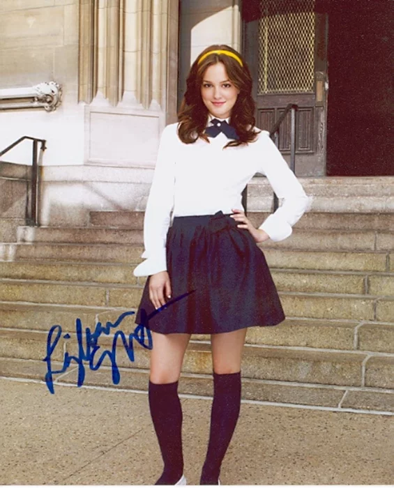 Leighton Meester autograph
