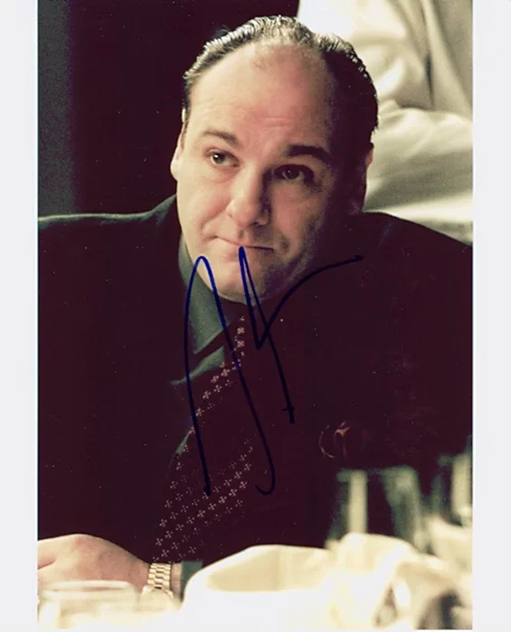 James Gandolfini autograph
