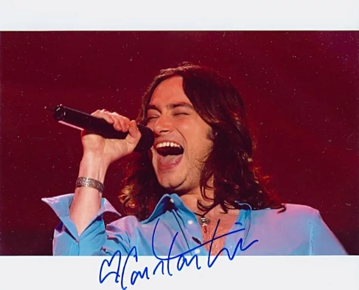 Constantine Maroulis autograph