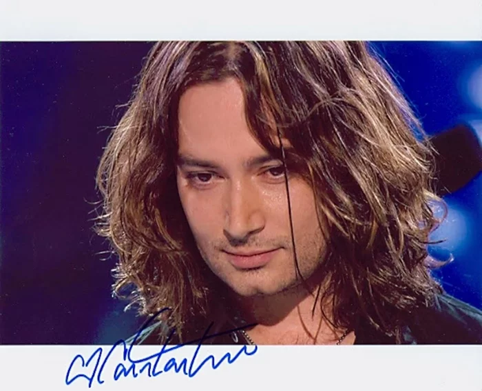 Constantine Maroulis autograph