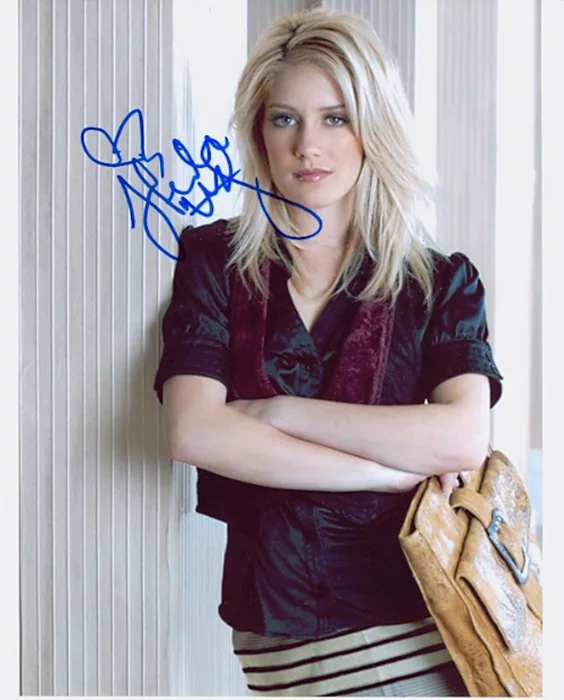 Heidi Montag autograph
