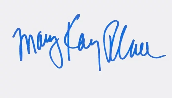 Mary Kay Place autograph