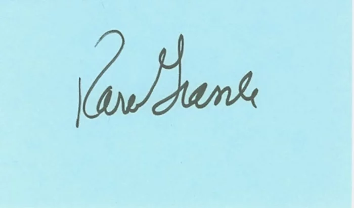 Karen Grassle autograph