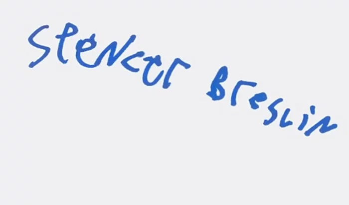 Spencer Breslin autograph