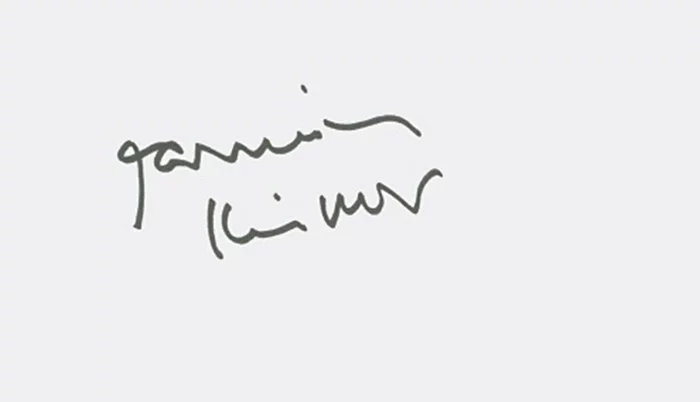 Garrison Keillor autograph