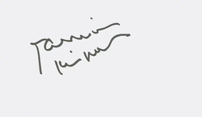Garrison Keillor autograph