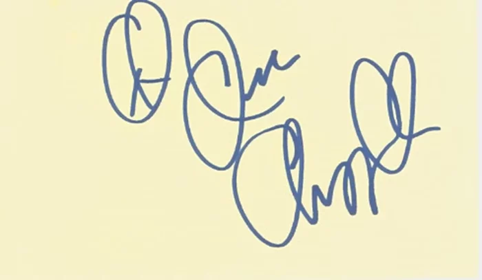 Dave Chappelle autograph