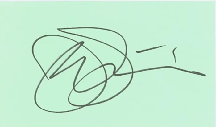 Joe Satriani autograph