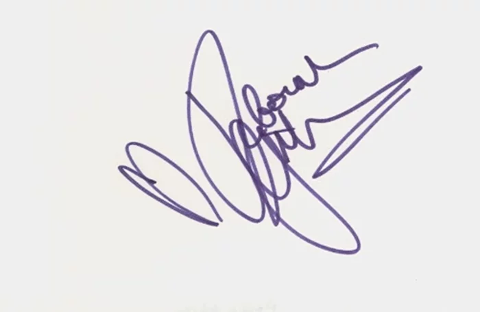 Debbie Gibson autograph