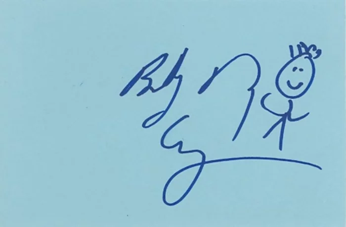 Billy Ray Cyrus autograph
