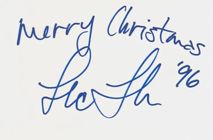 Lea Thompson autograph