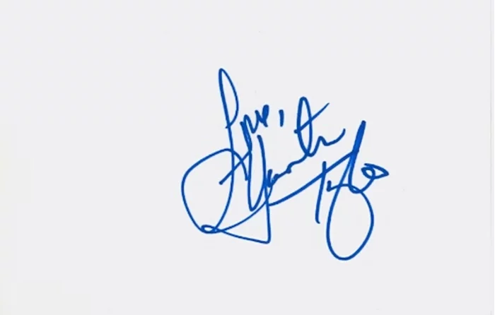Hunter Tylo autograph