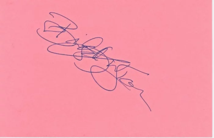 Bridgette Wilson autograph