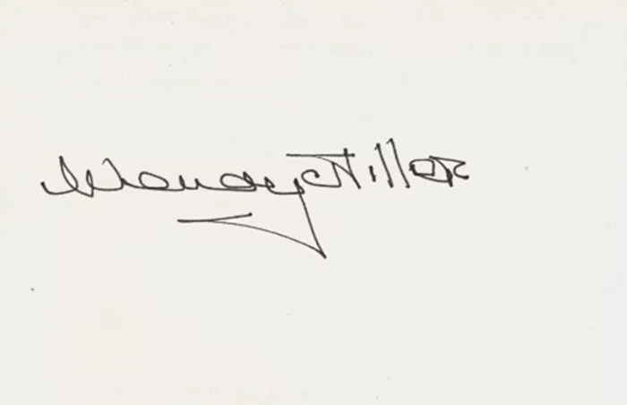 Wendy Hiller autograph