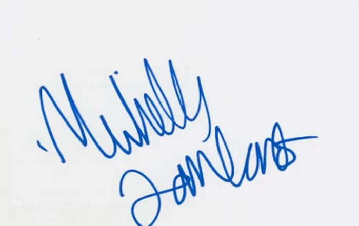 Michelle Lombardo autograph