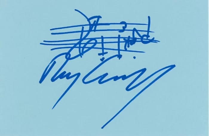 Ray Conniff autograph