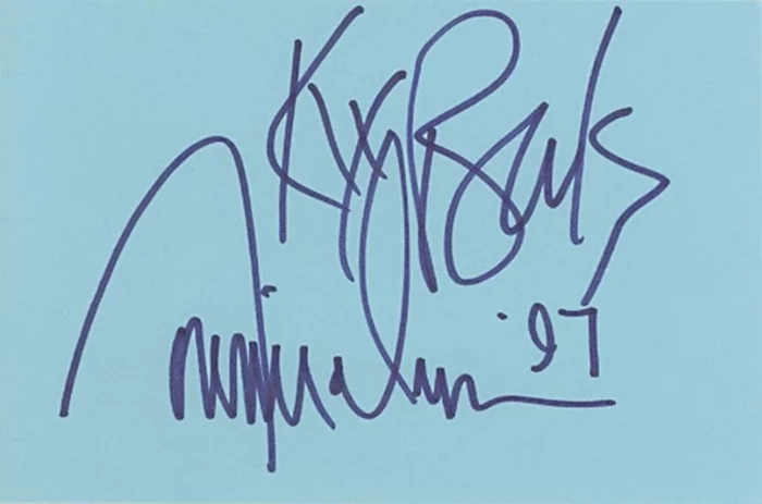 Brooks & Dunn autograph