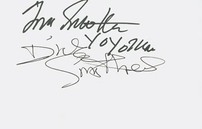 Smothers Brothers autograph