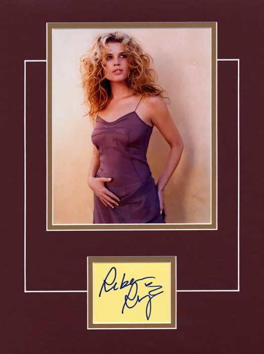 Rebecca Romijn autograph
