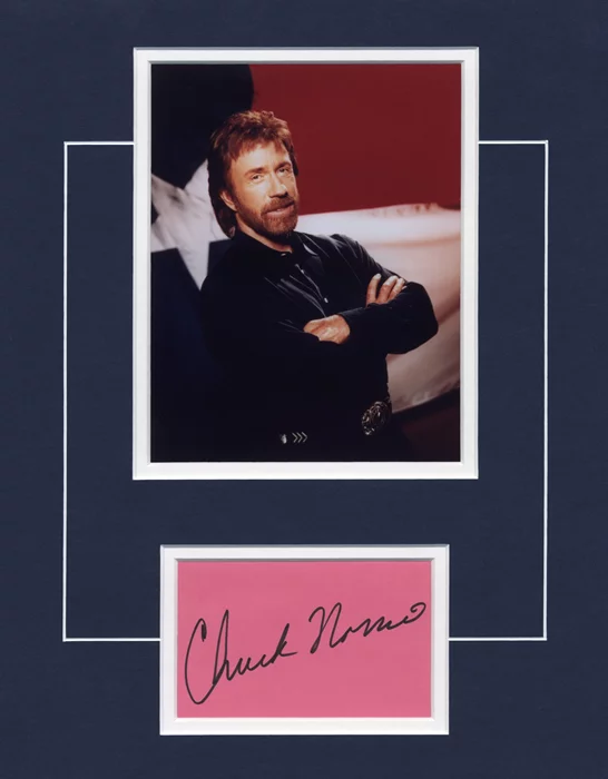 Chuck Norris autograph