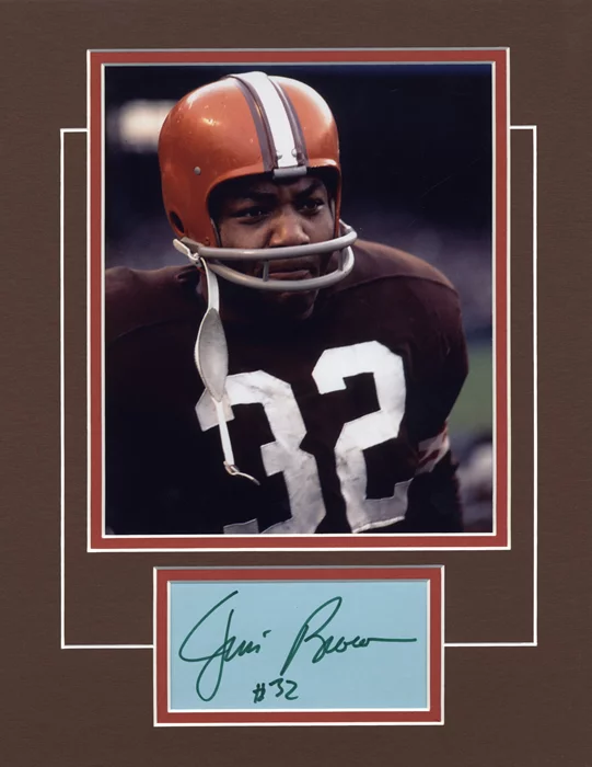 Jim Brown autograph