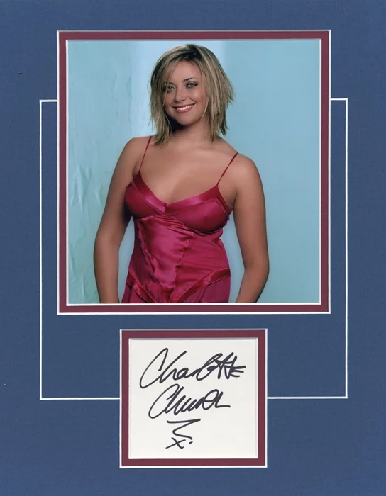 Charlotte Church autograph